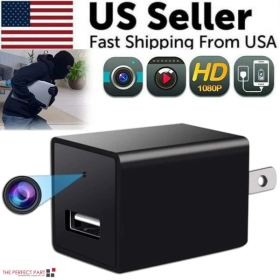 Mini Hidden Camera Home Security Nanny Cam Full HD 1080P DVR Night Vision Audio (Option: Camera Only)
